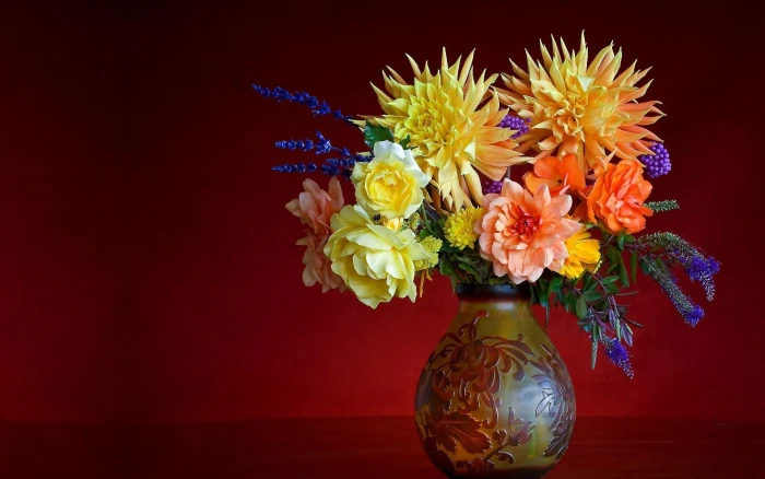 Flower Vase nature 2k