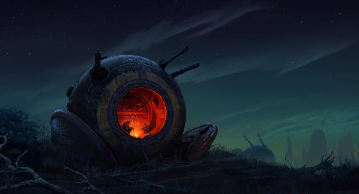 gray and beige space ship wallpaper fire weapon graffiti 2k