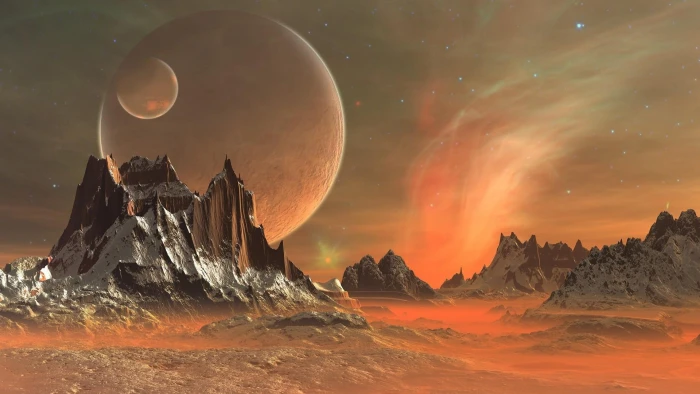 sky fantasy art outer space sci fi stars galaxy universe 2k