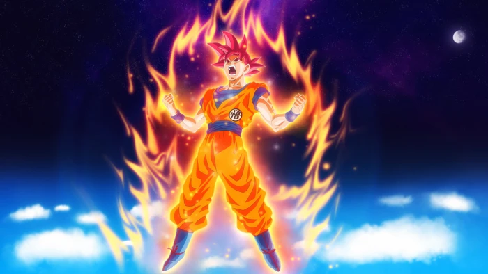 Son Goku wallpaper Dragon Ball Super sky no people 2k