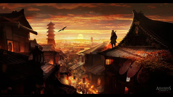 Assassins Creed digital wallpaper Assassin's fantasy art 2k
