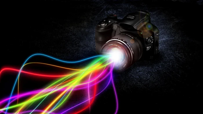 technics laser digital optical device light fractal space 2k