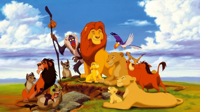 The Lion king cartoon movie movies Rafiki Disney Mufasa Simba 2k
