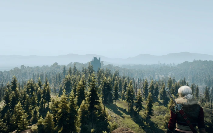 the witcher 3 wild hunt ciri geralt of rivia sodar tree plant