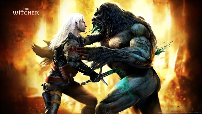 black and brown horse figurine The Witcher representation human 2k