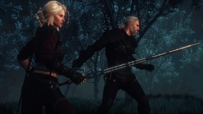 The Witcher 3 Wild Hunt Ciri Geralt of Rivia 2k