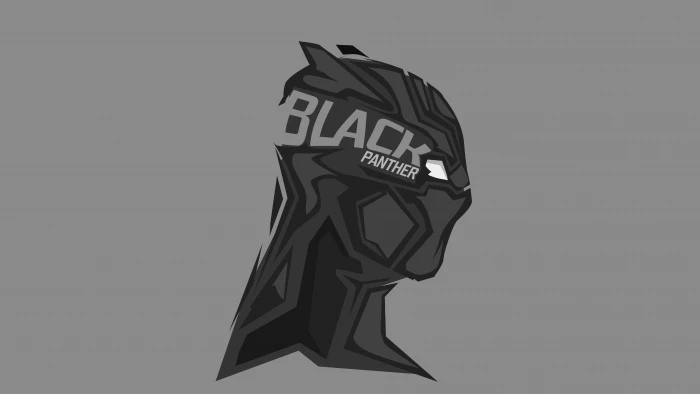 Black Panther Minimal 2k 4k 5k 8k