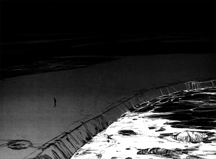 Tsutomu Nihei Blame water no people nature high angle view