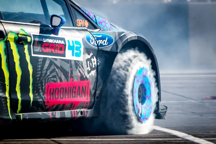black vehicle digital wallpaper car race cars Ken Block Ford Fiesta RS 2k