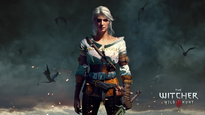 The Witcher 3 Wild Hunt Cirilla Fiona Elen Riannon white hair 2k