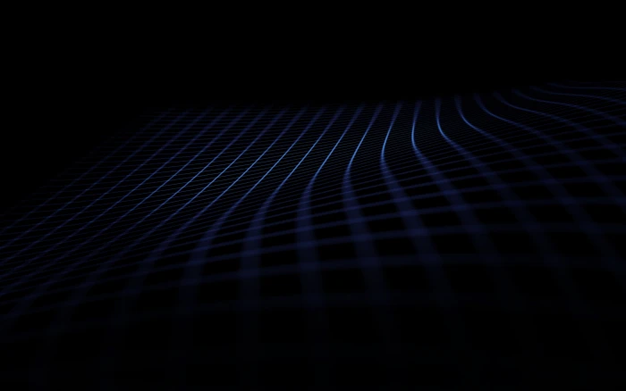 Blue dazzling lines dark background HD technology data wireless 2k 4k