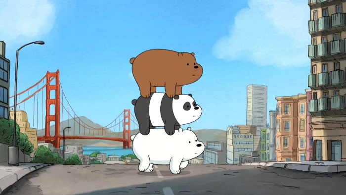 We Bare Bears cartoon built structure architecture building exterior 2k