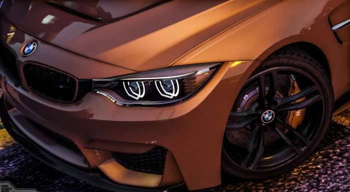 BMW orange vehicle Games Grand Theft Auto gt cinematic 2k