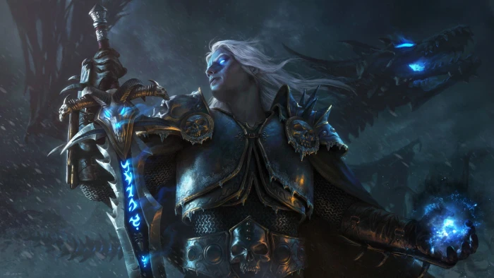 white haired male anime character wallpaper World of Warcraft 2k