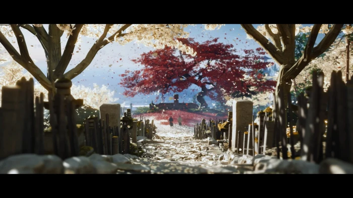 Ghost of Tsushima PlayStation 4 video games Sony Japan 2k