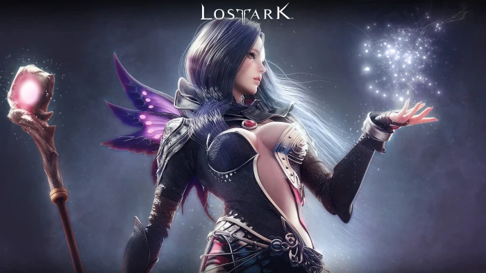 girl background the game Lost Ark 2k