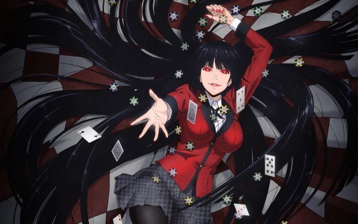 Kakegurui Jabami Yumeko anime girls real people one person 2k