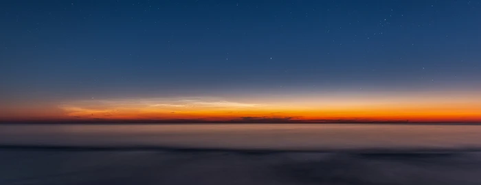 landscape nature panorama stars Earth sunset sky night 2k 4k