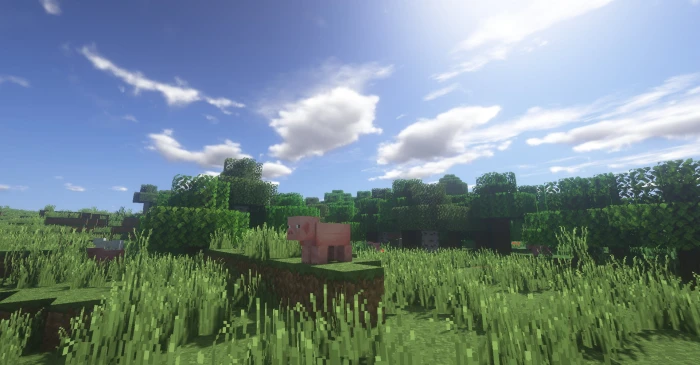 Minecraft natural scenery 2k