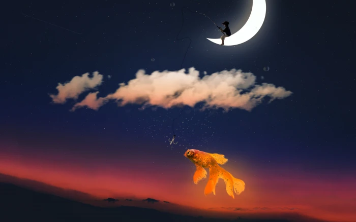 moon fishing dream 2k