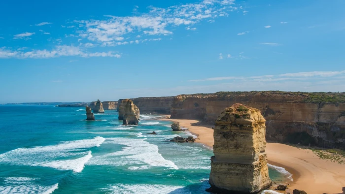 ocean great road australia victoria port campbell 2k