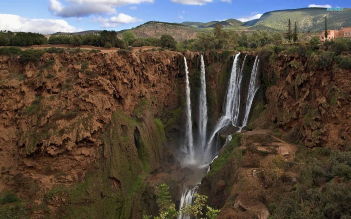 Ouzoud Falls Morocco north africa nature and landscapes 2k