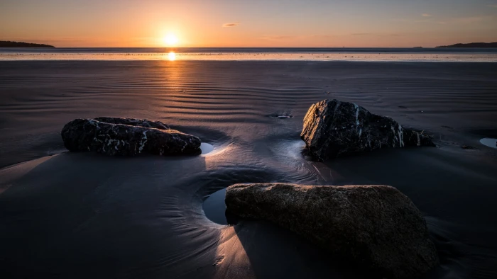 photography of brown sand dunes during sunset dublin ireland 2k