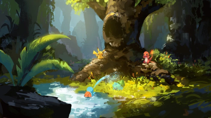 Pokemon character photo Pok mon nature Pikachu Charmander 2k