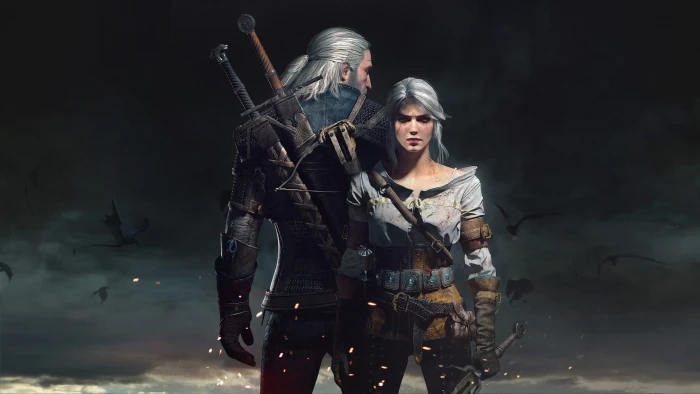 the witcher 3 wild hunt video games artwork geralt of rivia cirilla fiona elen riannon 2k