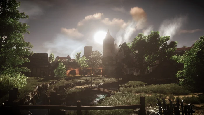 The Witcher 3 Wild Hunt video games architecture building exterior 2k
