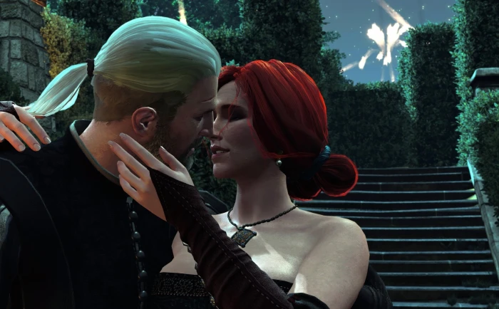 The Witcher 3 Wild Hunt Geralt of Rivia Triss Merigold 2k