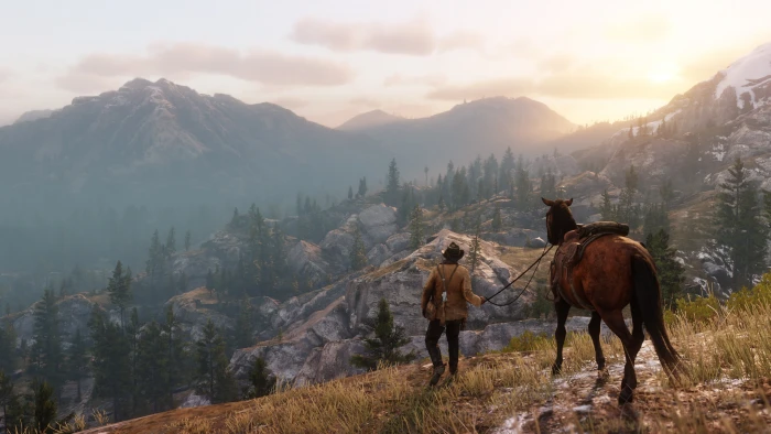 video games cowboys Red Dead Redemption 2 Rockstar Games 2k