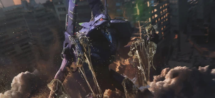 game poster Neon Genesis Evangelion EVA Unit 01 nature no people 2k