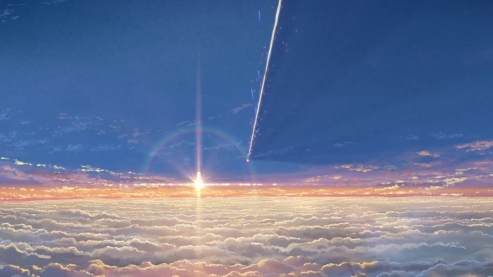 Kimi no Na Wa Your Name landscape anime cloud sky scenics nature 2k