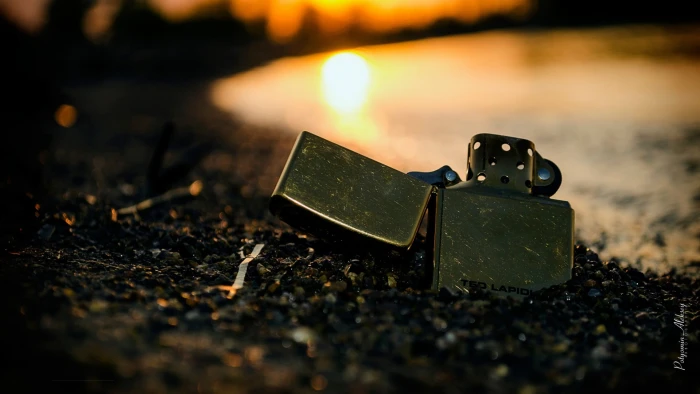lighter Sun beach zippo selective focus sunset no people 2k