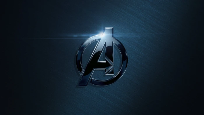 Marvel Avengers logo The backgrounds shiny abstract 2k
