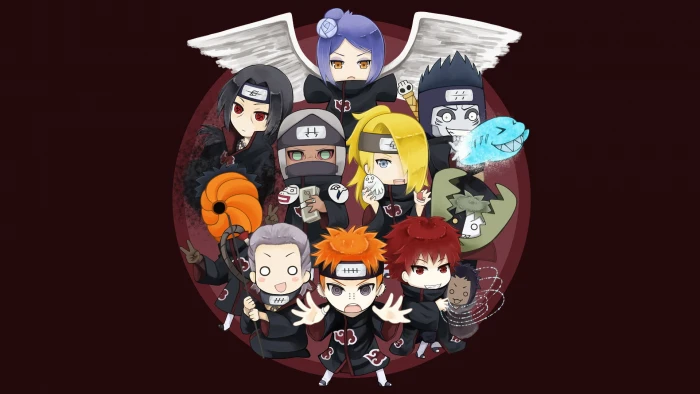 Naruto Akatsuki illustration Anime Deidara 2k