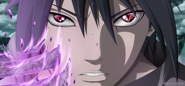 Naruto Shippuden Uchiha Sasuke digital wallpaper Anime 2k