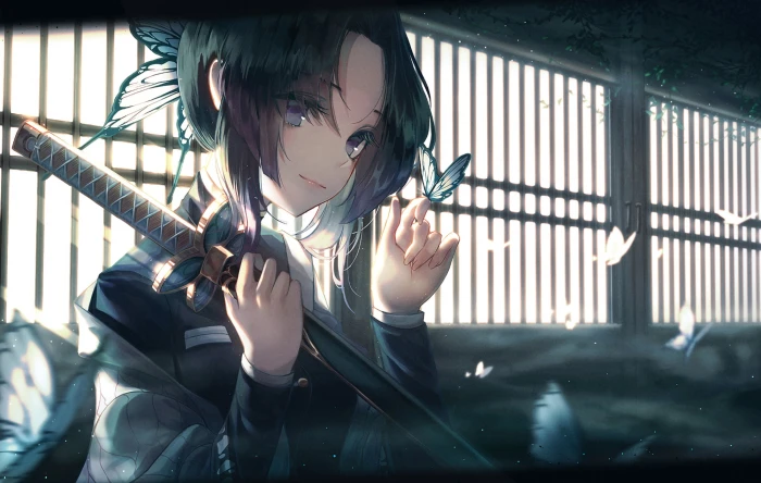 Anime Demon Slayer Kimetsu no Yaiba Shinobu Kochou 2k