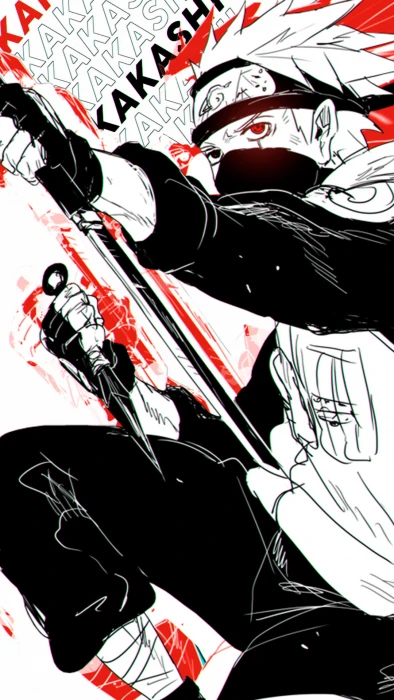 Hatake Kakashi Naruto anime Hokage