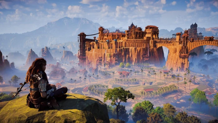 Horizon Zero Dawn PlayStation 4 video games Aloy 2k