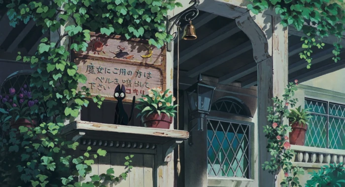 kikis delivery service plant architecture built structure 2k