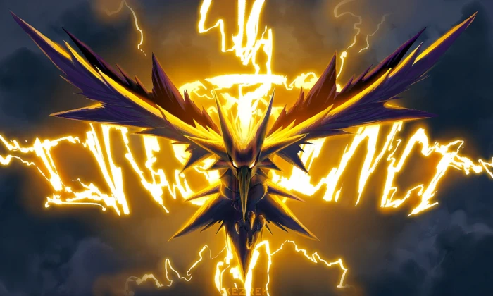 Pokemon Zapdos wallpaper Pok mon GO Go Team Instinct 2k