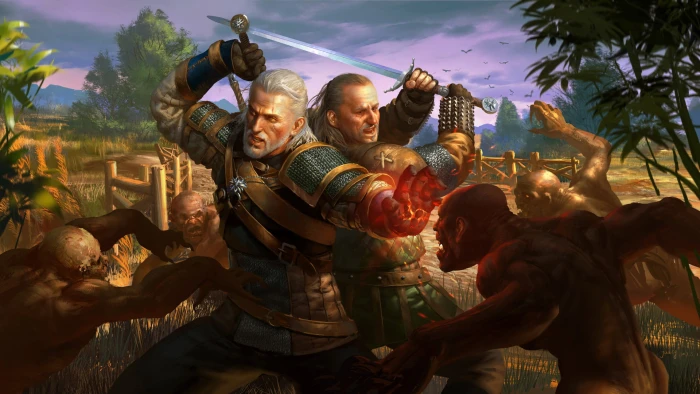 The Witcher 3 Wild Hunt Geralt of Rivia Sword 2k