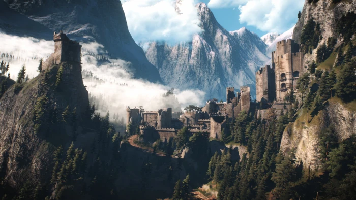 The Witcher 3 Wild Hunt Kaer Morhen nature 2k