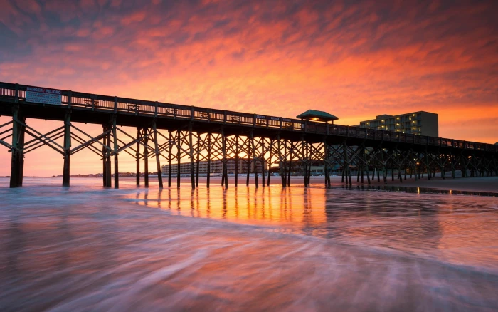 United States South Carolina Folly Beach in Charleston 2k