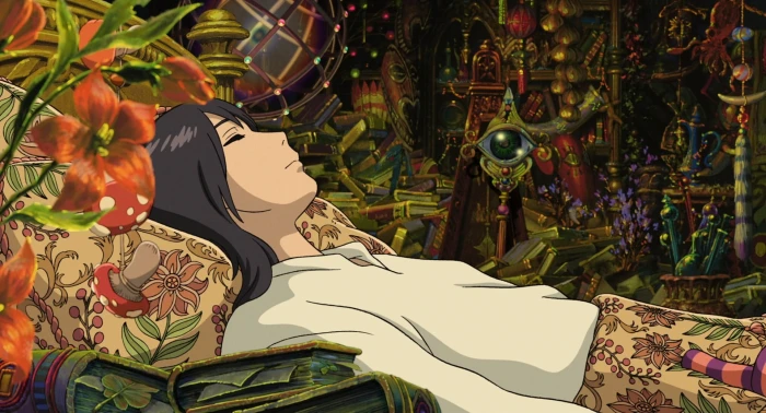 woman with white top and brown floral bottoms anime character 2k