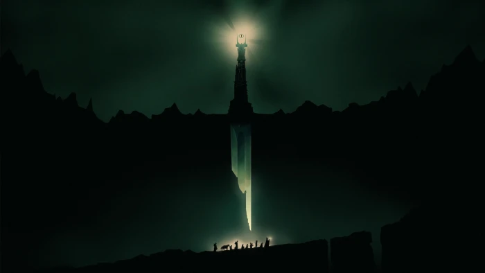 silhouette of people wallpaper The Lord the Rings J R Tolkien 2k 4k