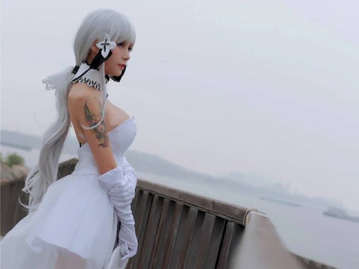 Xi M i Ji ng cosplay outdoors women tattoo 2k