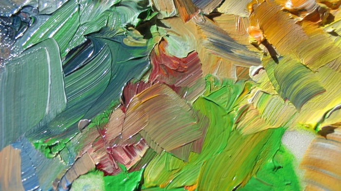 abstract painting colorful oil paint splatter simple 2k